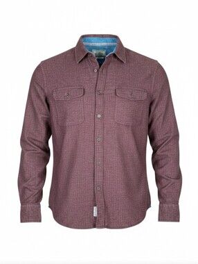 Flag & Anthem | 98% Cotton Micro Herringbone Button Down Casual Mens Shirt